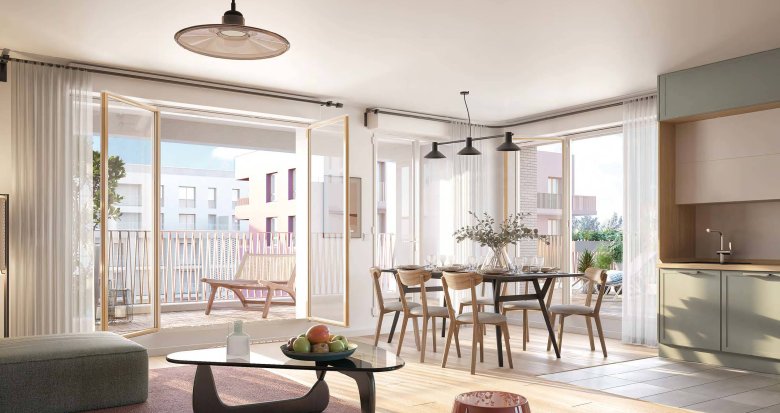 Achat / Vente immobilier neuf Saint-Ouen-sur-Seine côté Docks à 10 min du métro (93400) - Réf. 7641