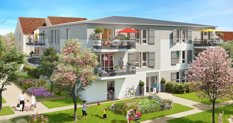 Achat / Vente immobilier neuf Saint-Soupplets au cœur d'un  éco-quartier (77165) - Réf. 1698