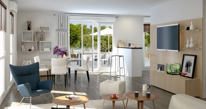 Achat / Vente immobilier neuf Saint-Soupplets au coeur d'un éco-quartier (77165) - Réf. 1698