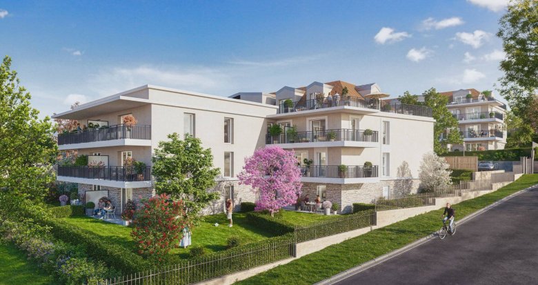 Achat / Vente immobilier neuf Saint-Thibault-des- Vignes au cœur du village proche bus (77400) - Réf. 12389