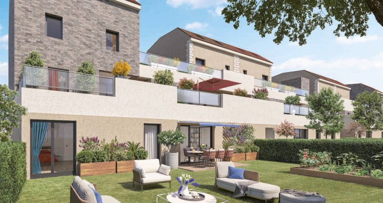 Achat / Vente immobilier neuf Saint-Thibault-des-Vignes proche commerces et commodités (77400) - Réf. 7814