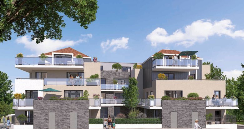 Achat / Vente immobilier neuf Saint-Thibault-des-Vignes proche commerces et commodités (77400) - Réf. 7814