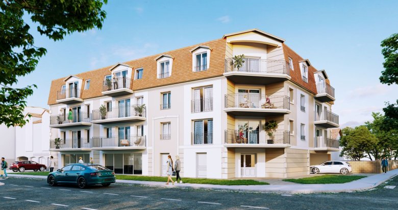 Achat / Vente immobilier neuf Sainte-Geneviève-des-Bois LMNP à 10 min du RER C (91700) - Réf. 9618