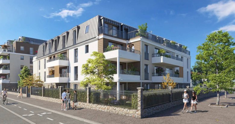 Achat / Vente immobilier neuf Sartrouville à 10 min en voiture du RER A et Transilien J (78500) - Réf. 12320