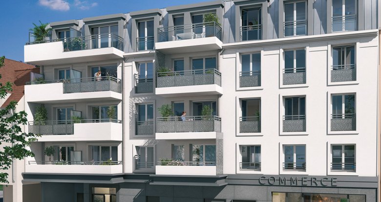 Achat / Vente immobilier neuf Sartrouville à 300m de la gare RER A (78500) - Réf. 7893