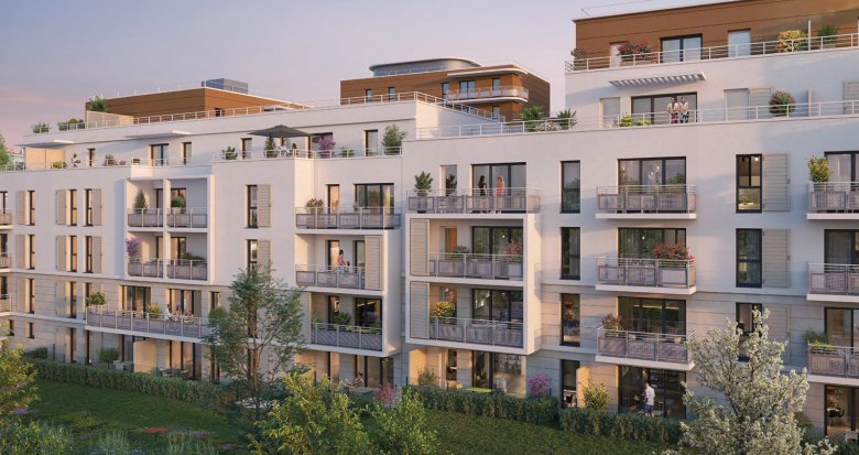 Achat / Vente immobilier neuf Sartrouville à 650 m RER A et Transilien L à 10 min de la Défense (78500) - Réf. 13325