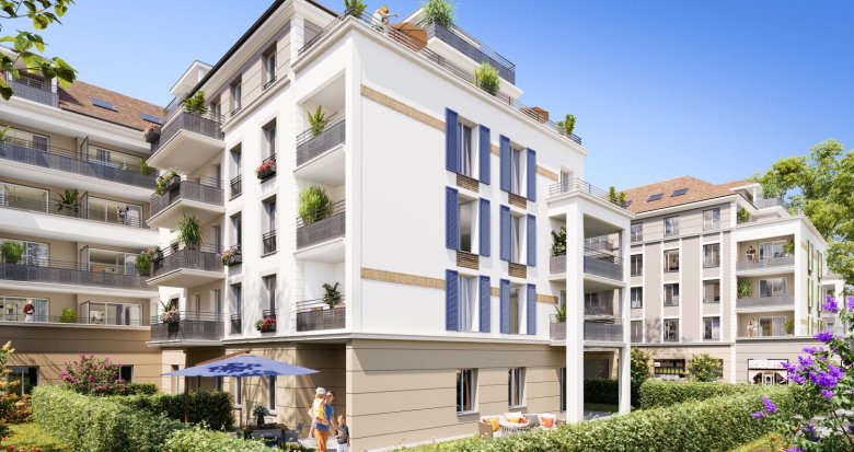 Achat / Vente immobilier neuf Taverny à 10 min du RER C (95150) - Réf. 7551