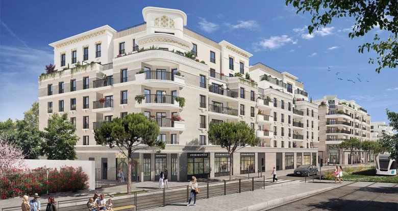 Achat / Vente immobilier neuf Thiais au pied du tramway T7 (94320) - Réf. 13082