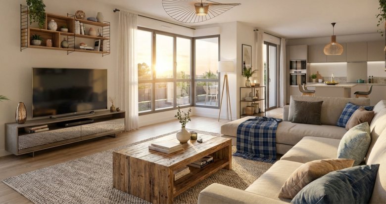 Achat / Vente immobilier neuf Torcy à 15 min en voiture du centre-ville et du RER A (77200) - Réf. 13815