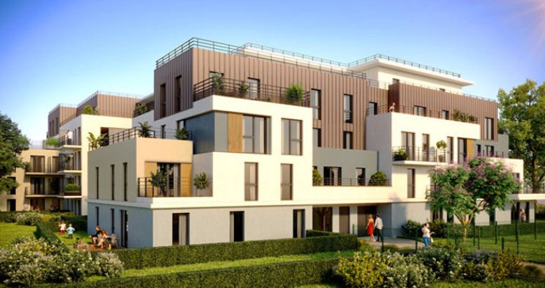 Achat / Vente immobilier neuf Verneuil-sur-Seine quartier proche du centre (78480) - Réf. 5704