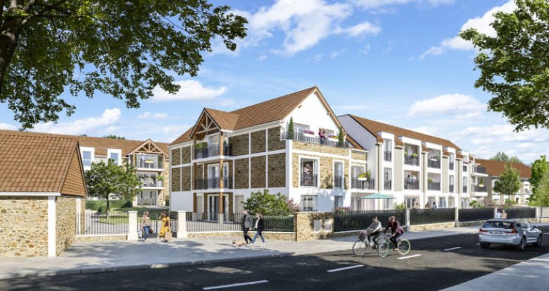 Achat / Vente immobilier neuf Villabé centre proche RER D (91100) - Réf. 6051