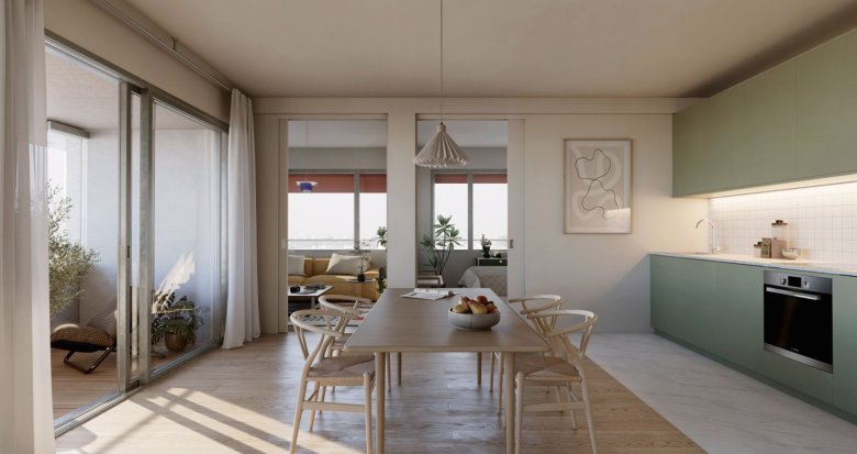 Achat / Vente immobilier neuf Villejuif au coeur de la ZAC Aragon (94800) - Réf. 12836