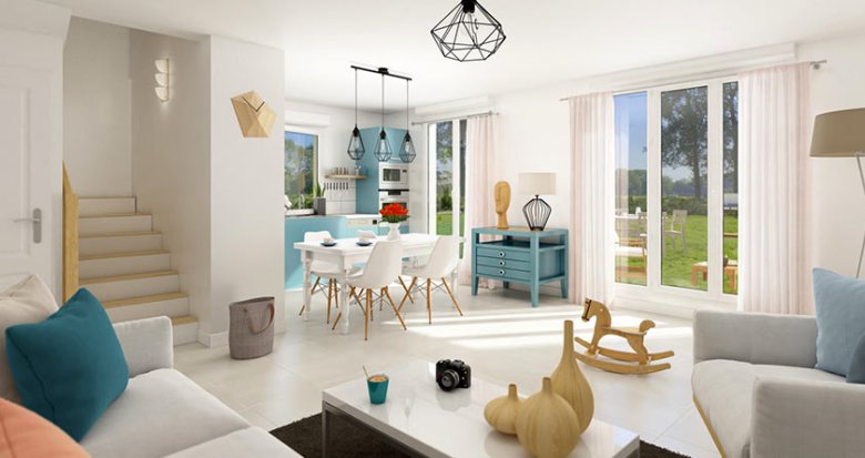 Achat / Vente immobilier neuf Villeneuve-le-Comte proche Disneyland et Val d'Europe (77174) - Réf. 1746