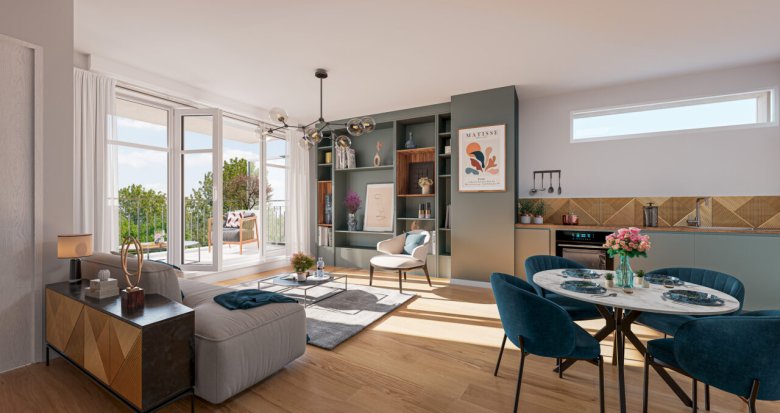 Achat / Vente immobilier neuf Villeneuve-Saint-Georges quartier Triage à 900m du RER D (94190) - Réf. 8721