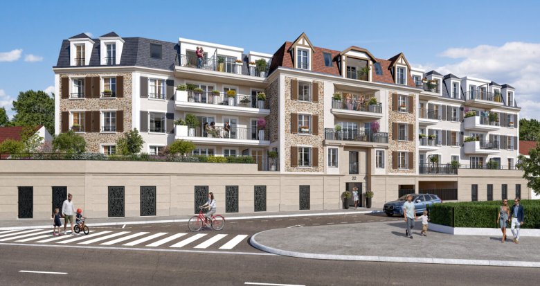 Achat / Vente immobilier neuf Villeneuve-Saint-Georges quartier Triage à 900m du RER D (94190) - Réf. 8721