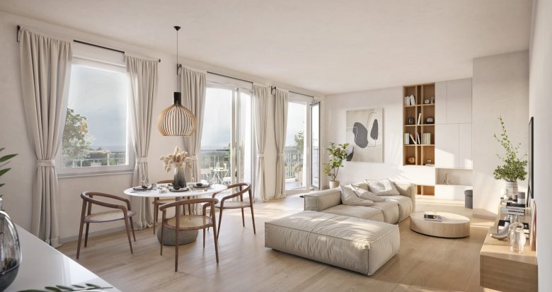 Achat / Vente immobilier neuf Villennes-sur-Seine à 700m de la gare (78670) - Réf. 7117