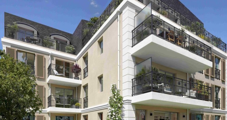 Achat / Vente immobilier neuf Villennes-sur-Seine à 700m de la gare (78670) - Réf. 7117