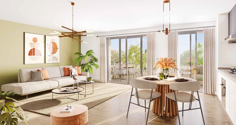 Achat / Vente immobilier neuf Villepinte à 10 min en bus de la gare RER B et futur métro 16 (93420) - Réf. 13286