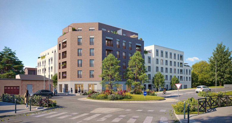Achat / Vente immobilier neuf Villetaneuse à 5 min à pied du Parc Régional de la Butte Pinson (93430) - Réf. 12316