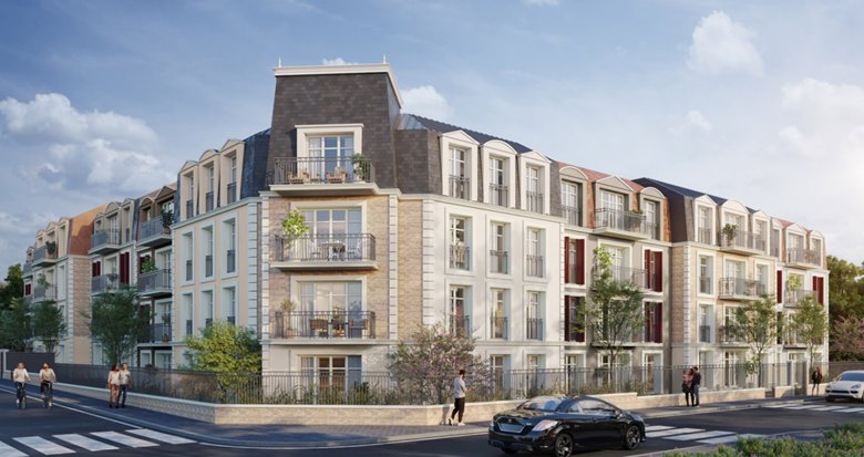 Achat / Vente immobilier neuf Villiers-sur-Marne à 600 m de la gare SNCF RER E (94350) - Réf. 12766
