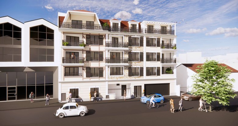Achat / Vente immobilier neuf Villiers-sur-Marne centre-ville à 200m de la gare RER E (94350) - Réf. 12771