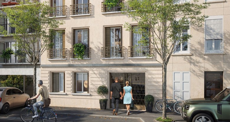 Achat / Vente immobilier neuf Vincennes à 4 min à pied du métro 1 St Mandé (94300) - Réf. 12678