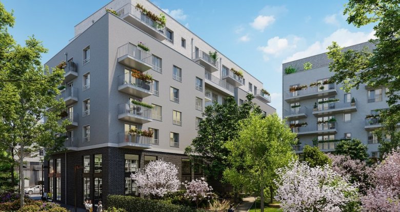 Achat / Vente immobilier neuf Vitry-sur-Seine à 10 min RER C et future ligne 15 (94400) - Réf. 8163