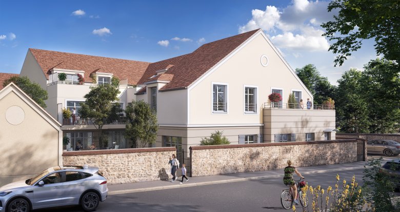 Achat / Vente immobilier neuf Voisenon à proximité directe de Melun (77950) - Réf. 7941