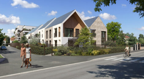 Programme immobilier neuf Les Allées de la Chesnaie - Achères : logements neufs T2–T5 proche des transports et du centre-ville (78260) - Référence : 15788