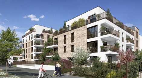 Programme immobilier neuf Les Allées de la Chesnaie - Achères : logements neufs T2–T5 proche des transports et du centre-ville (78260) - Référence : 15788