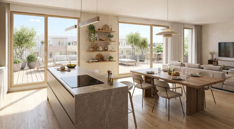 Programme immobilier neuf Beloria - Andrésy environnement calme proche gare et berges de Seine (78570) - Référence : 17161