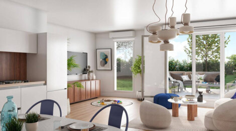 Programme immobilier neuf L'Eclat - Arcueil : résidence neuve en bordure de Paris, confort et accès privilégié aux espaces verts (94110) - Référence : 18137