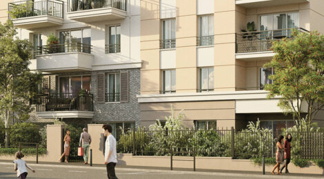 Programme immobilier neuf VILLA NYMPHEA - Argenteuil : logements neufs lumineux et sécurisés proche de la gare (95100) - Référence : 14881