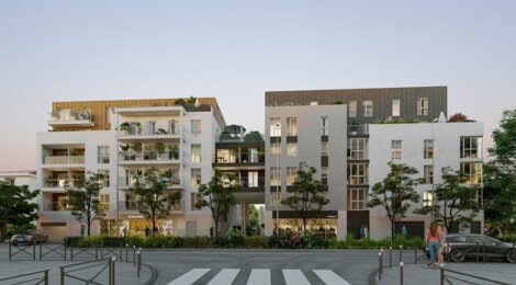 Programme immobilier neuf PASSAGE DE LUTECE - Argenteuil : logements neufs sécurisés et verdoyants proche du Tram 2 (95100) - Référence : 18228
