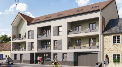 Programme immobilier neuf L’ ECRIN DU PARC - Arpajon face au parc Freising, à proximité des berges de l’Orge (91290) - Référence : 16353
