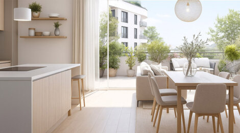 Programme immobilier neuf Alter Ego - Asnières-sur-Seine aux portes de La Défense (92600) - Référence : 16600