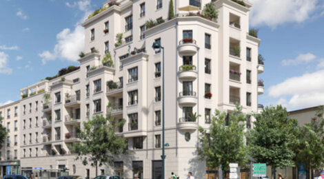 Programme immobilier neuf New Art - Asnières-sur-Seine logements lumineux près de Paris et La Défense (92600) - Référence : 17671