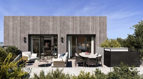 Programme immobilier neuf Les Terrasses Voltaire - Asnières-sur-Seine : logements neufs T2–T5 proche du métro 13 (92600) - Référence : 15826