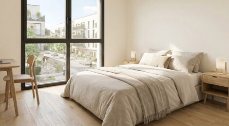 Programme immobilier neuf Reflets de Seine LMNP (78) - Aubergenville résidence seniors près de la gare (78410) - Référence : 16376