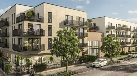 Programme immobilier neuf Reflets de Seine LMNP (78) - Aubergenville résidence seniors près de la gare (78410) - Référence : 16376
