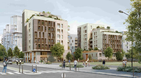 Programme immobilier neuf Symbiose - Aubervilliers à proximité du futur campus Condorcet (93500) - Référence : 16975