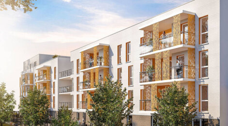 Programme immobilier neuf VILLA CAPUCINE - Aubervilliers aux portes de Paris proche de 3 gares (93300) - Référence : 16454