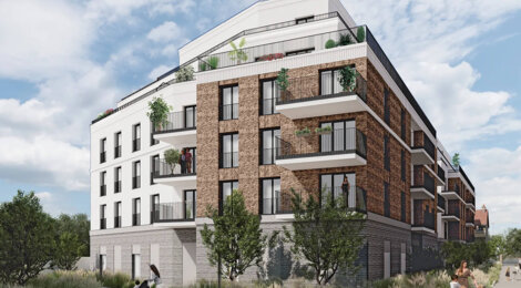 Programme immobilier neuf PASSAGE DES ARTS - Aubervilliers proche commerce et future ligne 15 Est (93300) - Référence : 16569
