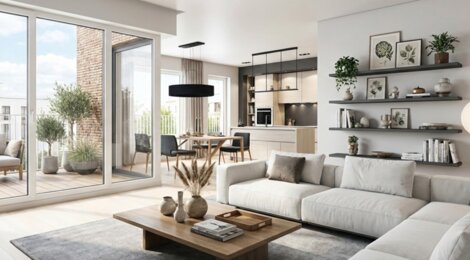 Programme immobilier neuf PASSAGE DES ARTS - Aubervilliers proche commerce et future ligne 15 Est (93300) - Référence : 16569