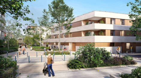 Programme immobilier neuf Les Rives du canal - Aubervilliers résidence neuve proche Plaine Saint-Denis (93300) - Référence : 16281