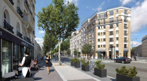 Programme immobilier neuf 54 République - Aubervilliers : Résidence studio–T4 avec cadre urbain et confort optimisé proche des commodités (93300) - Référence : 14464