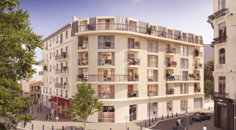 Programme immobilier neuf Le Vaillant - Aubervilliers : Résidence T2–T4 avec cadre urbain et confort optimisé proche des commodités (93300) - Référence : 18021
