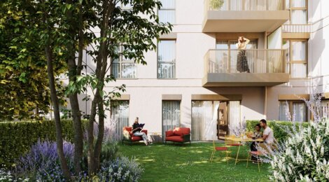 Programme immobilier neuf FAUBOURG 19 - Aubervilliers résidence verdoyante près de La Villette (93300) - Référence : 18095