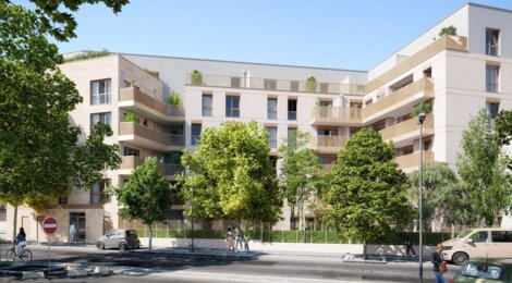 Programme immobilier neuf FAUBOURG 19 - Aubervilliers résidence verdoyante près de La Villette (93300) - Référence : 18095