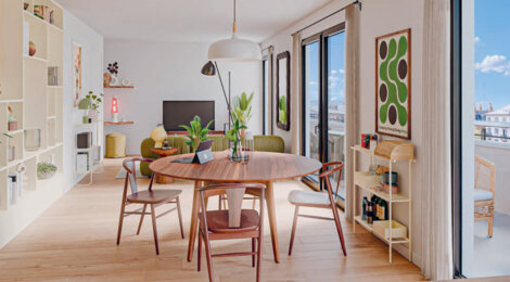 Programme immobilier neuf IDÉALIA - Aulnay-sous-Bois à proximité de la gare RER B (93600) - Référence : 16649